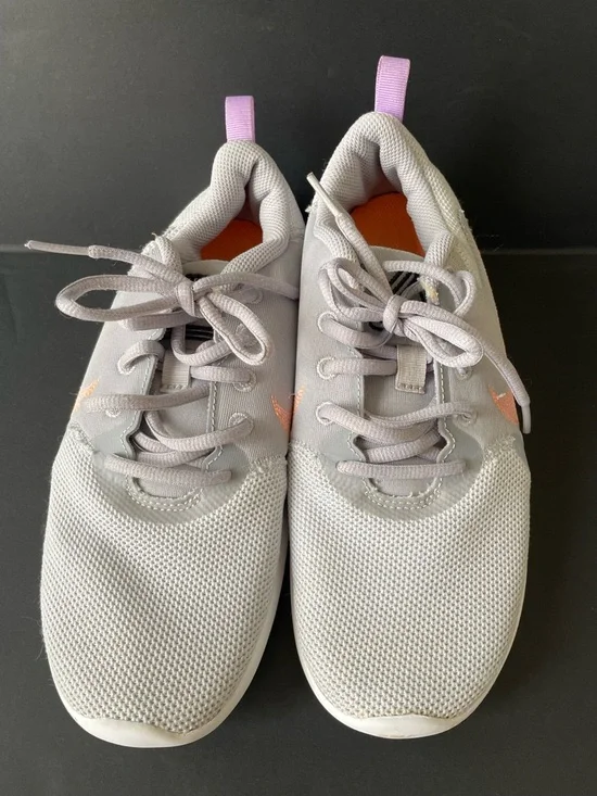 Women’s Nike Flex Experience Run Lilac Atomic Orange Sz 8 Athletic Running Shoes - Picture 2 of 9